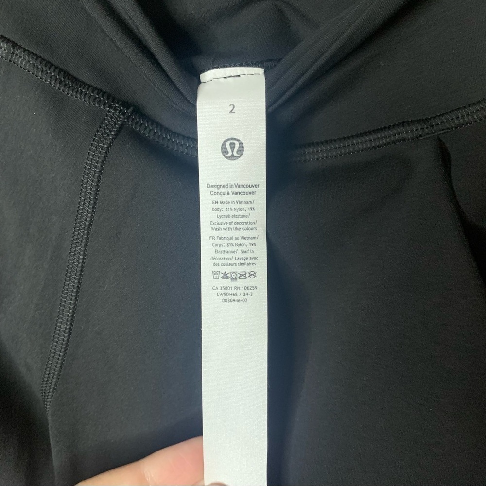 Lululemon Align Jogger 28" Black Size 2 W5DH6S - Picture 10 of 11